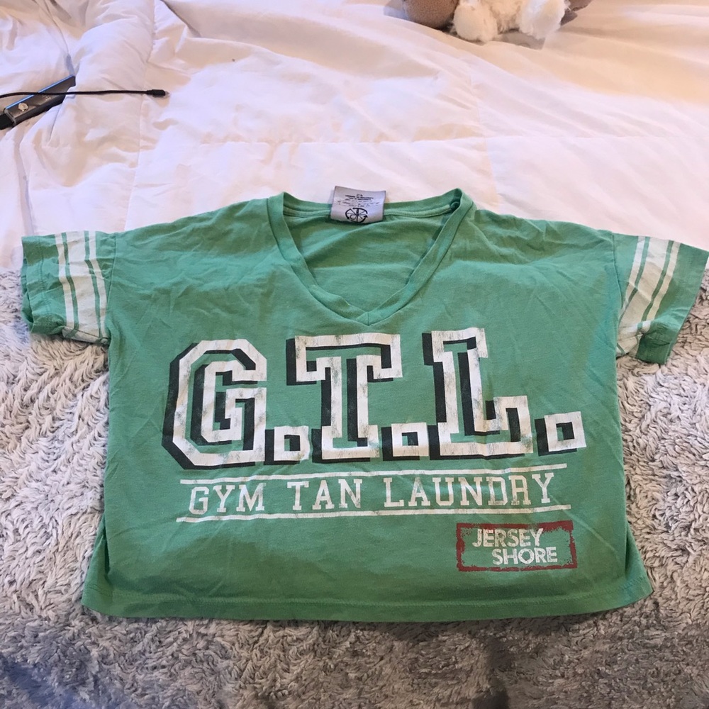 Jersey shore crop top